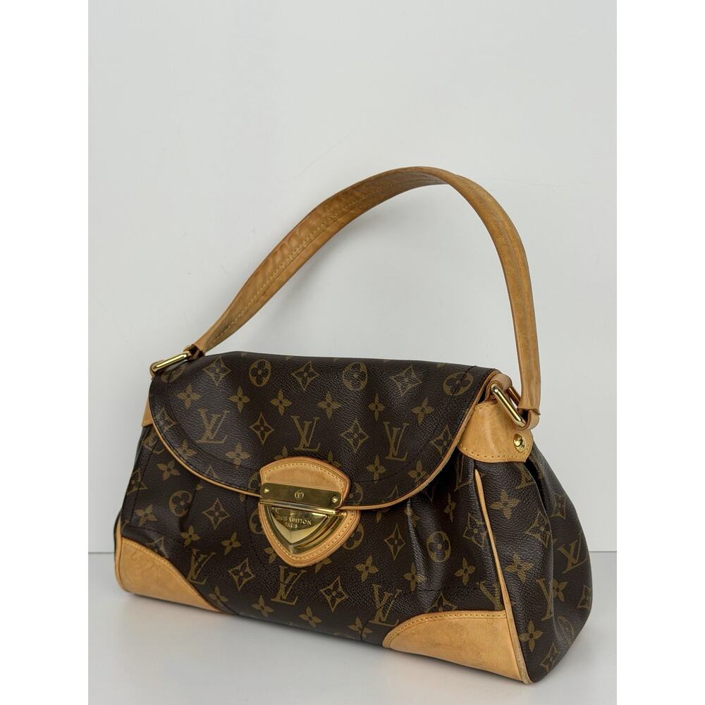 Louis Vuitton Beverly MM Monogram Canvas Shoulder Handbag (2008)